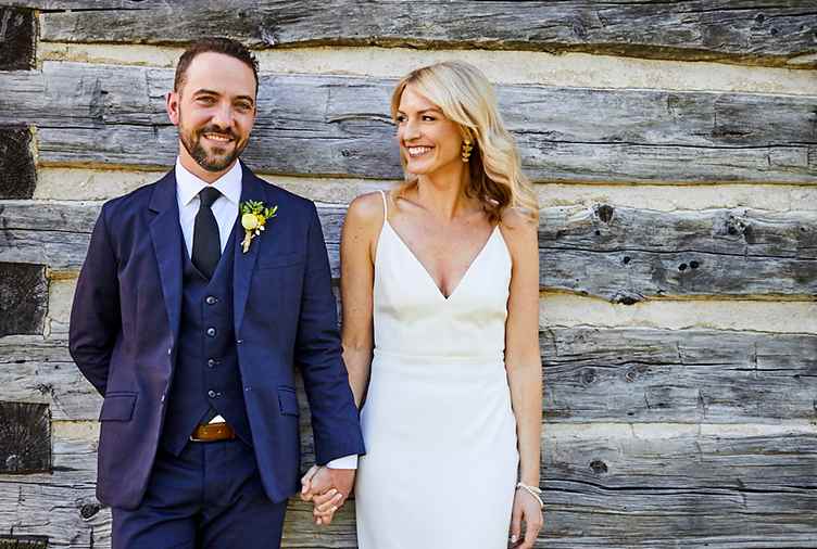 Sarah Keenleyside with her husband, Justin Rutledge