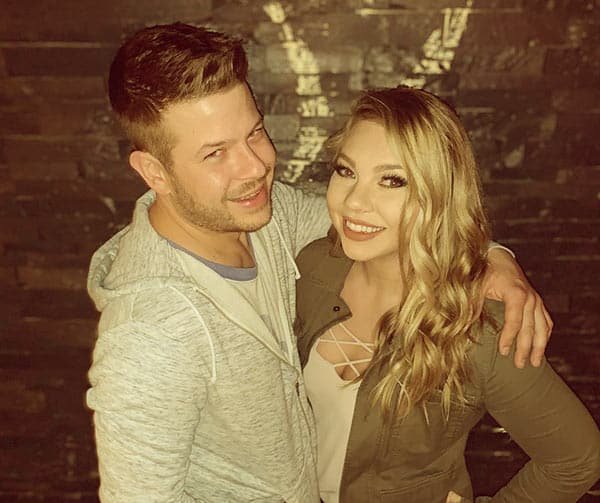 Cory Miler with his girlfriend, Shelby Lynn Wade