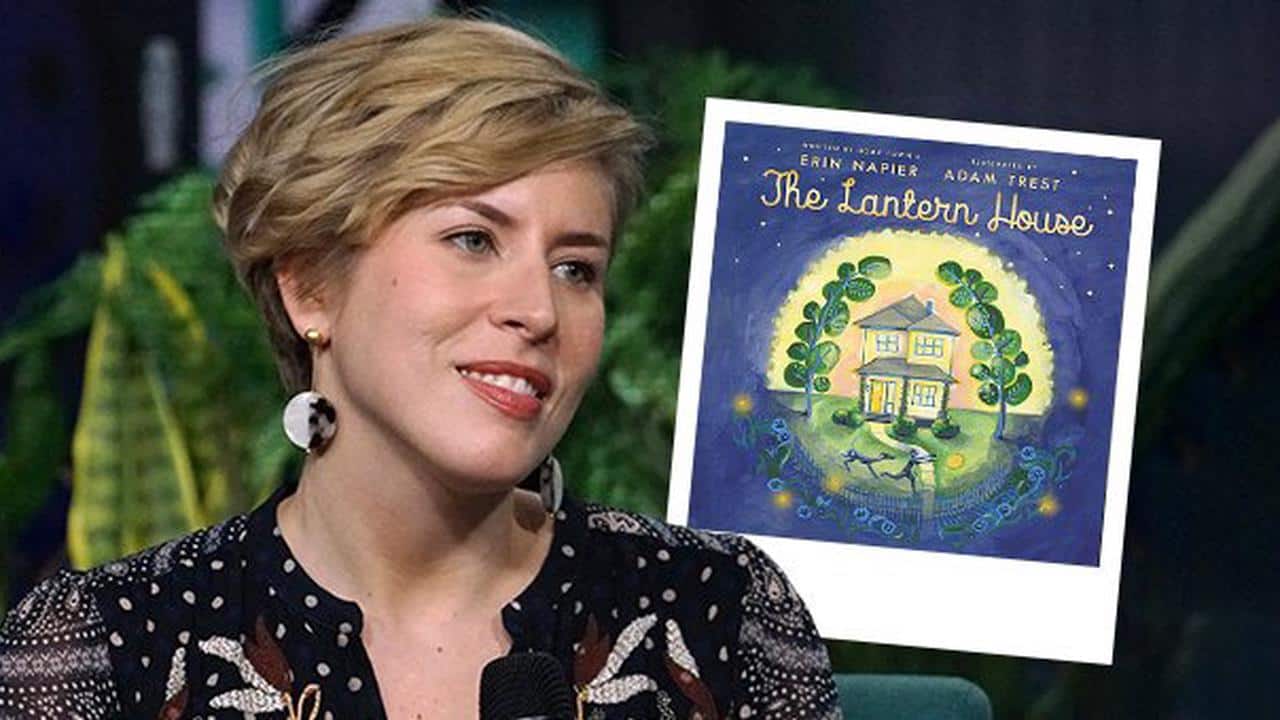 Image of Erin Napier and her new book, The Lantern House