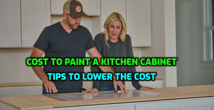 Cost to Paint a kitchen cabinet